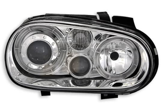 VW GOLF 4 - SCHEINWERFER ANGEL EYES – Bild 2