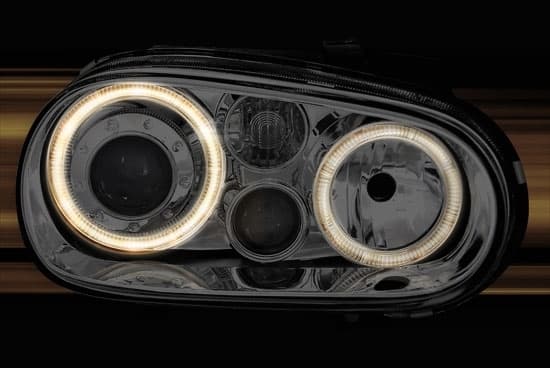 VW GOLF 4 - SCHEINWERFER ANGEL EYES – Bild 3