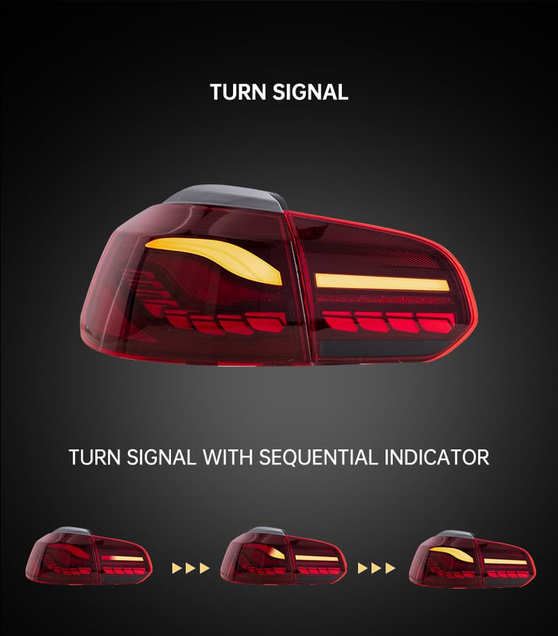 VW GOLF 6 - OLED LIGHTBAR RÜCKLEUCHTEN (DYNAMIC) – Bild 3