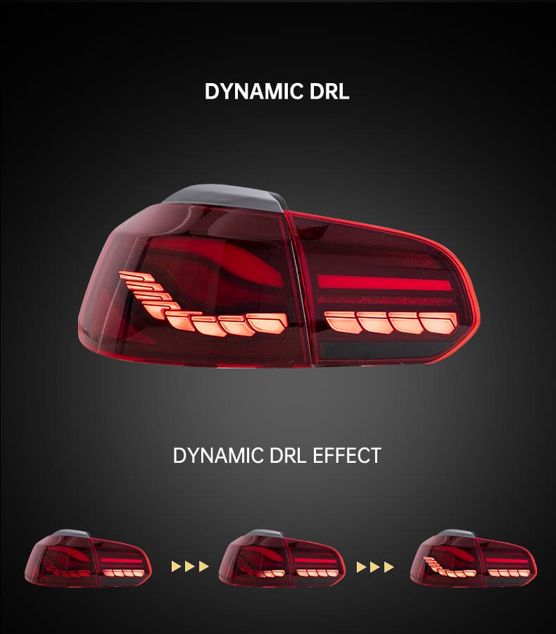 VW GOLF 6 - OLED LIGHTBAR RÜCKLEUCHTEN (DYNAMIC) – Bild 4