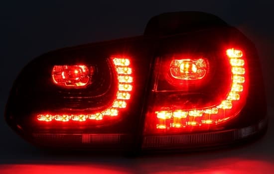 VW GOLF 6 - LED RÜCKLEUCHTEN (SMOKE) – Bild 2