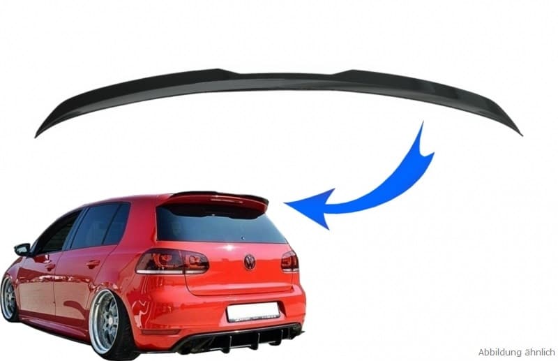 VW GOLF 6 R - DACHSPOILER LIPPE ANSATZ
