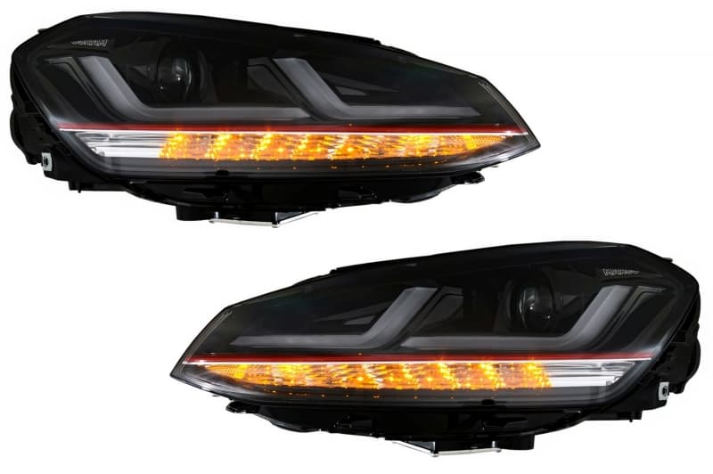 VW GOLF 7 - FULL LED TAGFAHRLICHT SCHEINWERFER (DYNAMIC) – Bild 2