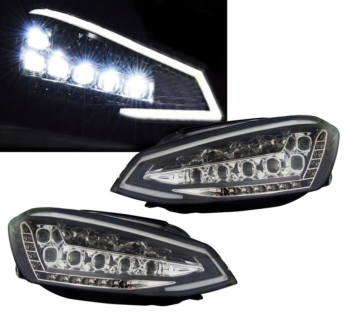 VW GOLF 7 - FULL LED TAGFAHRLICHT SCHEINWERFER