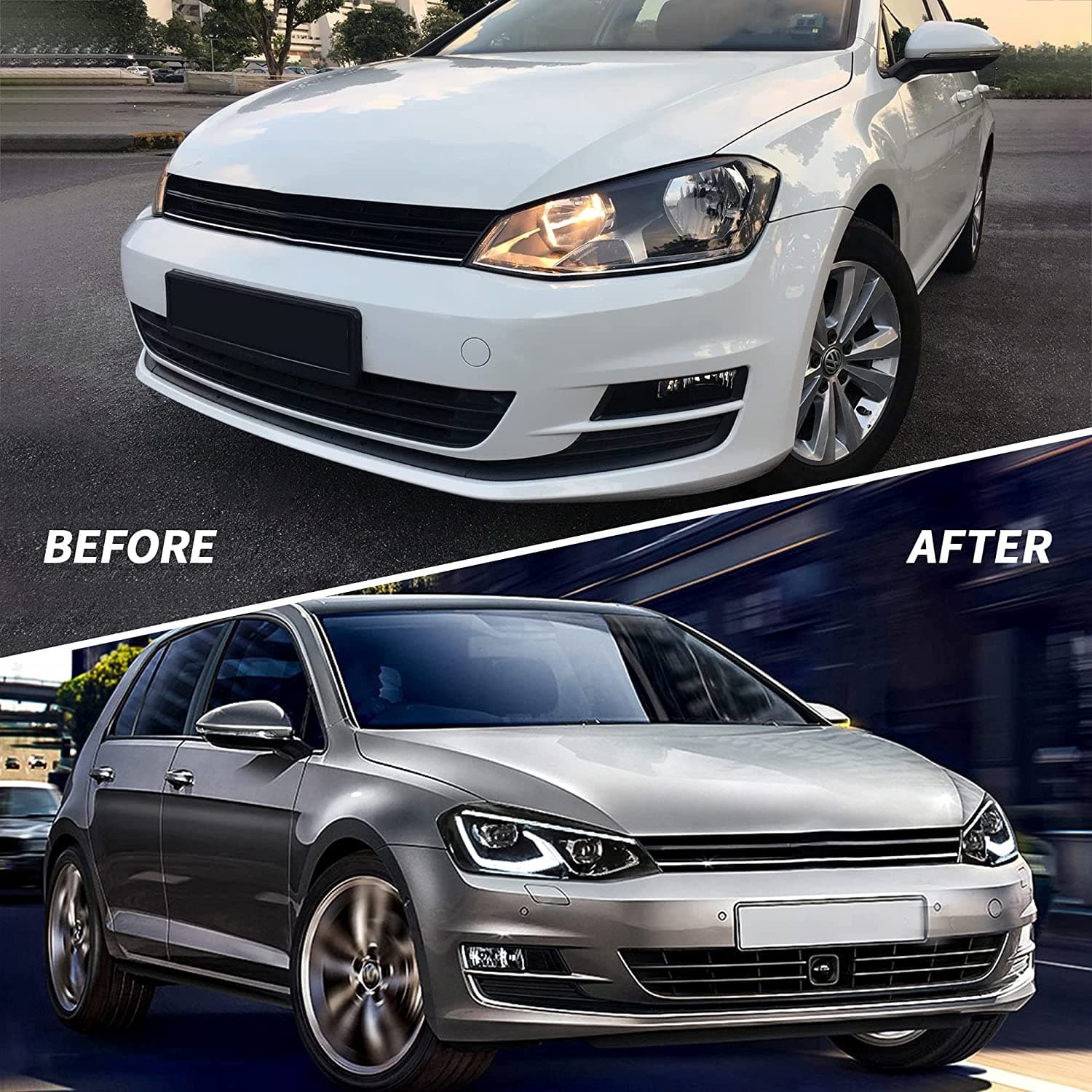 VW GOLF 7 - VLAND FULL LED SCHEINWERFER MK8 OPTIK – Bild 3