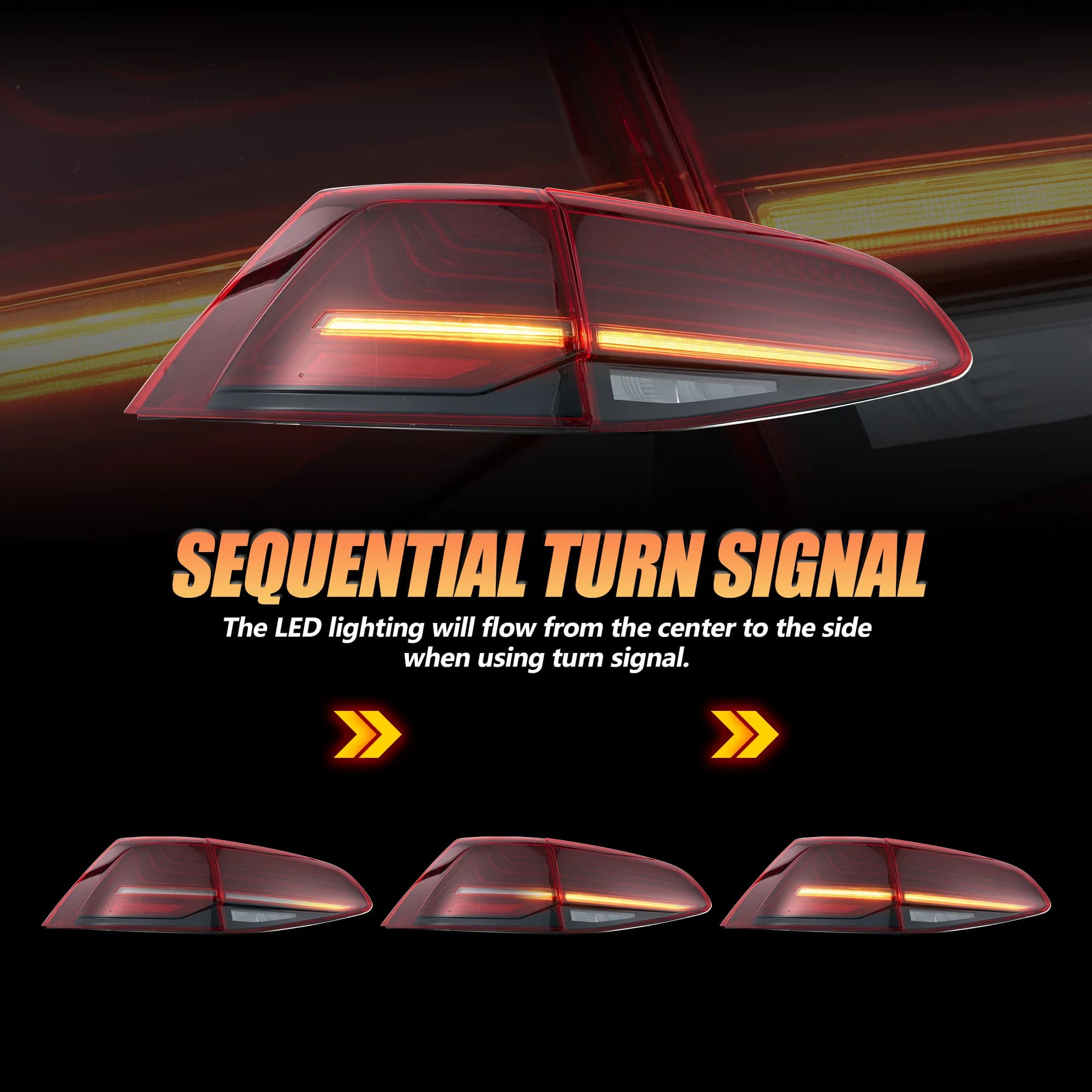 VW GOLF 7 - LED LASER RÜCKLEUCHTEN (DYNAMIC) – Bild 2