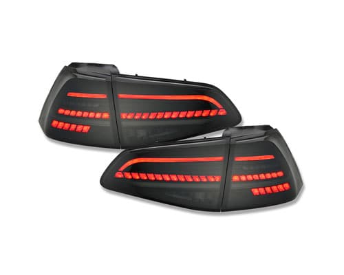 VW GOLF 7 R - LED LIGHTBAR RÜCKLEUCHTEN FACELIFT OPTIK (DYNAMIC) – Bild 4
