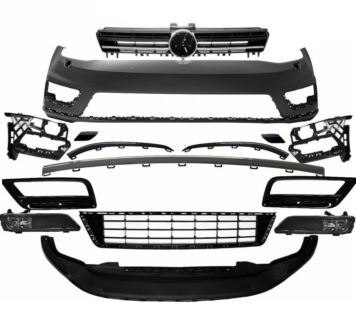 VW GOLF 7 - STOSSSTANGE R20 OPTIK (SRA)