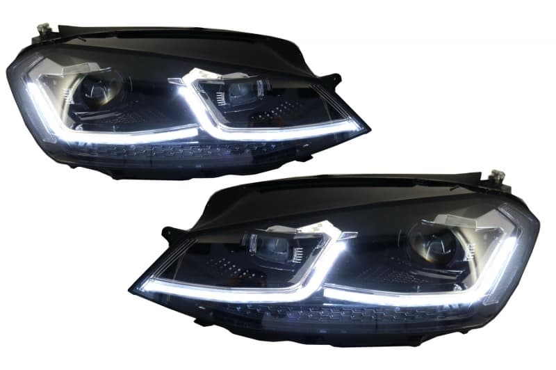 VW GOLF 7 - TAGFAHRLICHT SCHEINWERFER DYNAMIC 7.5 OPTIK – Bild 2