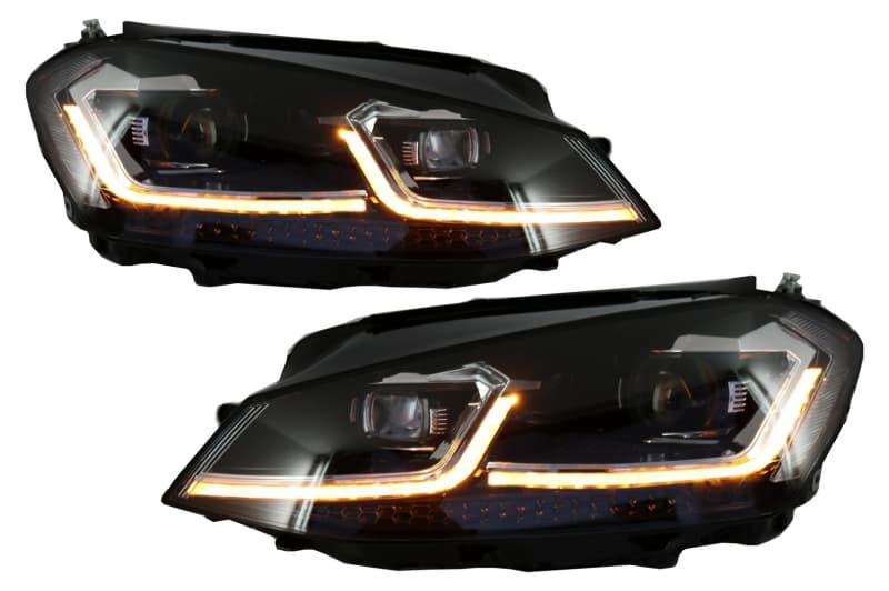 VW GOLF 7 - TAGFAHRLICHT SCHEINWERFER DYNAMIC 7.5 OPTIK