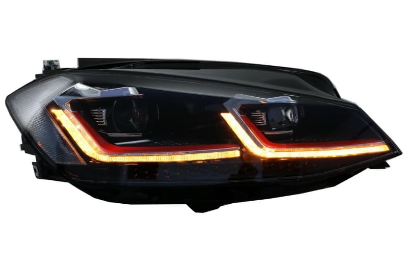 VW GOLF 7.5 - TAGFAHRLICHT SCHEINWERFER DYNAMIC GTI OPTIK – Bild 5