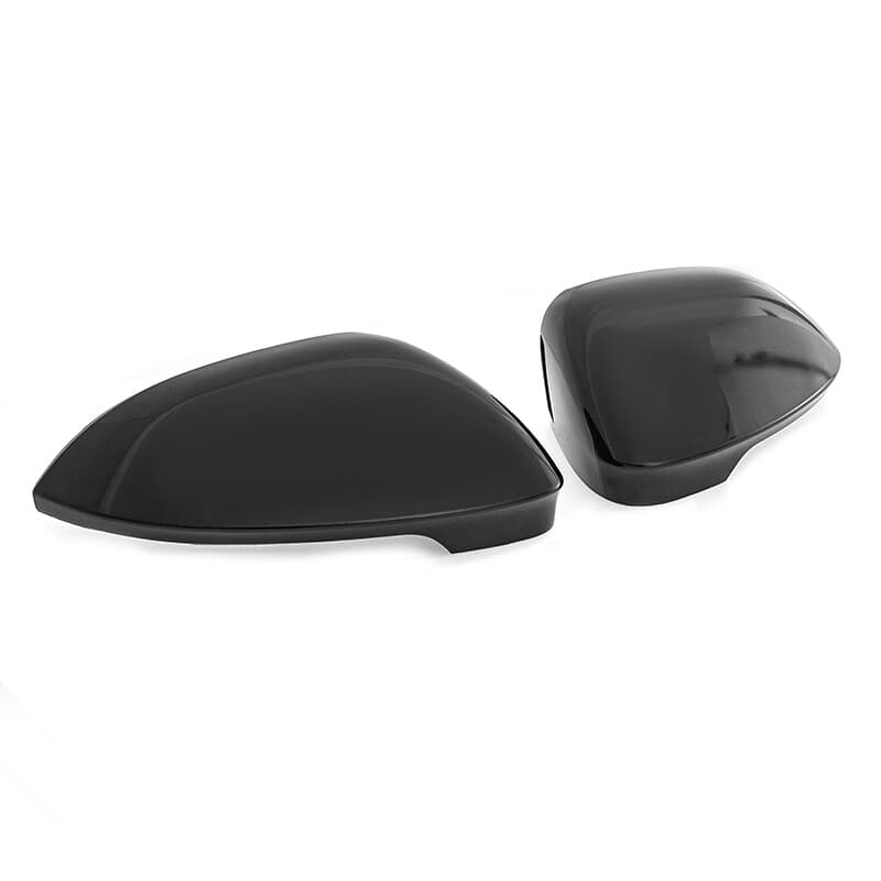 VW GOLF 8 - SPIEGELKAPPEN SCHWARZ GLANZ REPLACEMENT VERSION SHA V.4 – Bild 2