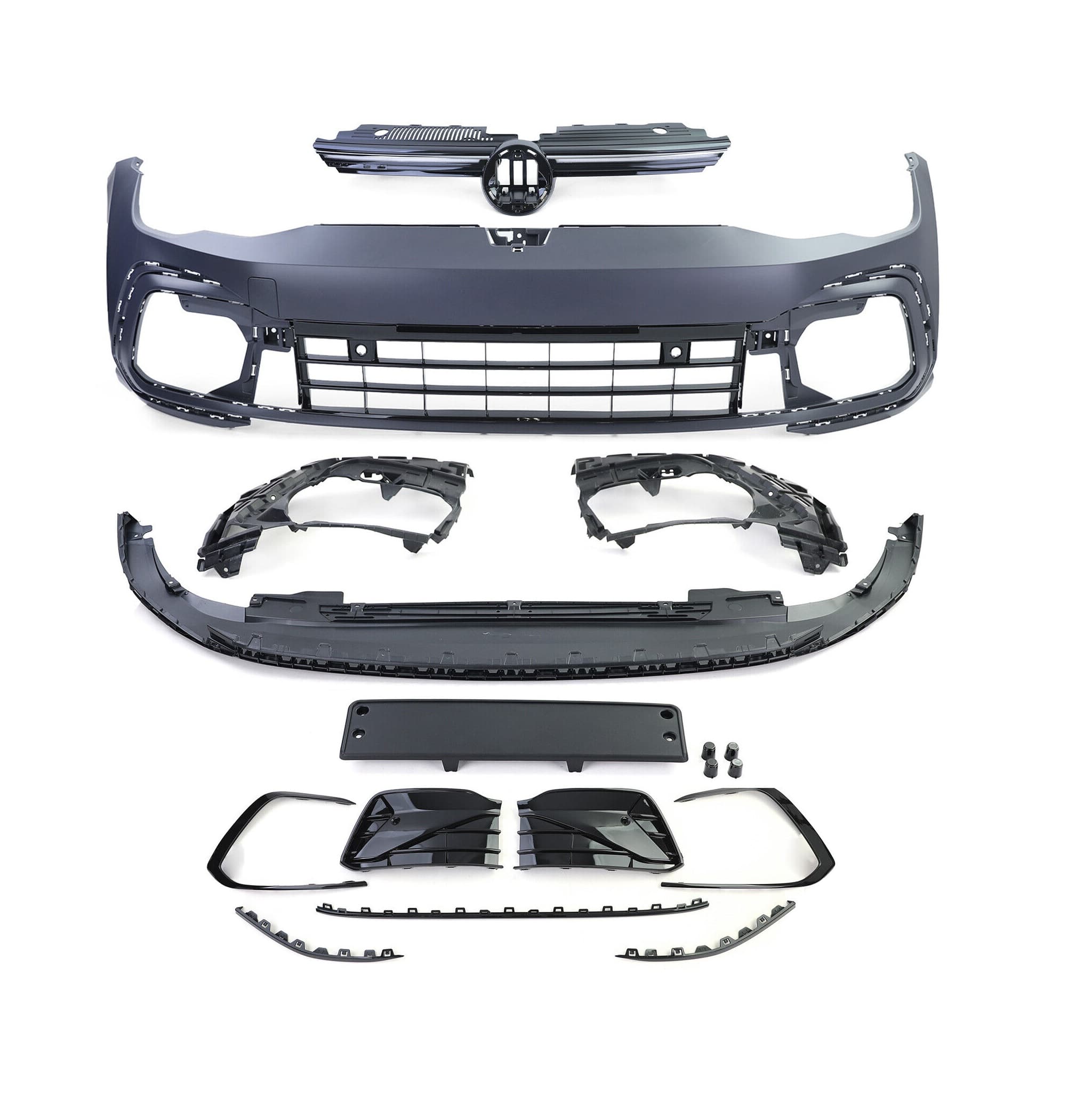 VW GOLF 8 - STOSSSTANGE R-LINE OPTIK (PDC) V.2