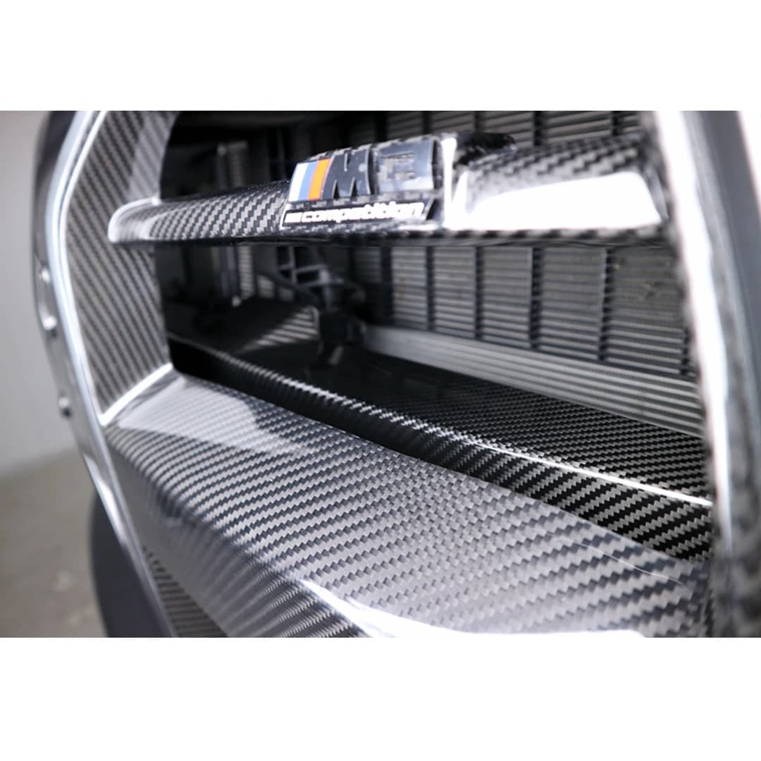 BMW M4 - FRONT STOSSSTANGE CARBON SCHAUMSTOFF CRASH ABDECKUNG COVER V.2 – Bild 4