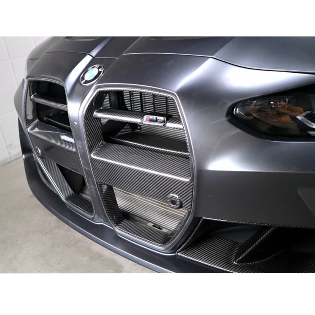 BMW M4 - FRONT STOSSSTANGE CARBON SCHAUMSTOFF CRASH ABDECKUNG COVER V.2 – Bild 5