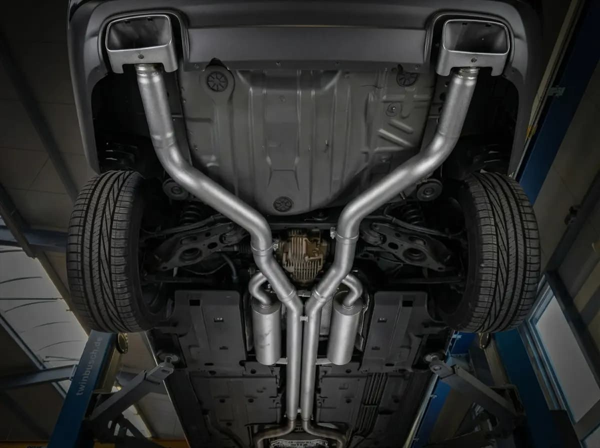 DODGE CHALLENGER 6.4 SRT - GRAIL DUPLEX SPORTAUSPUFF ANLAGE AB KAT V.7