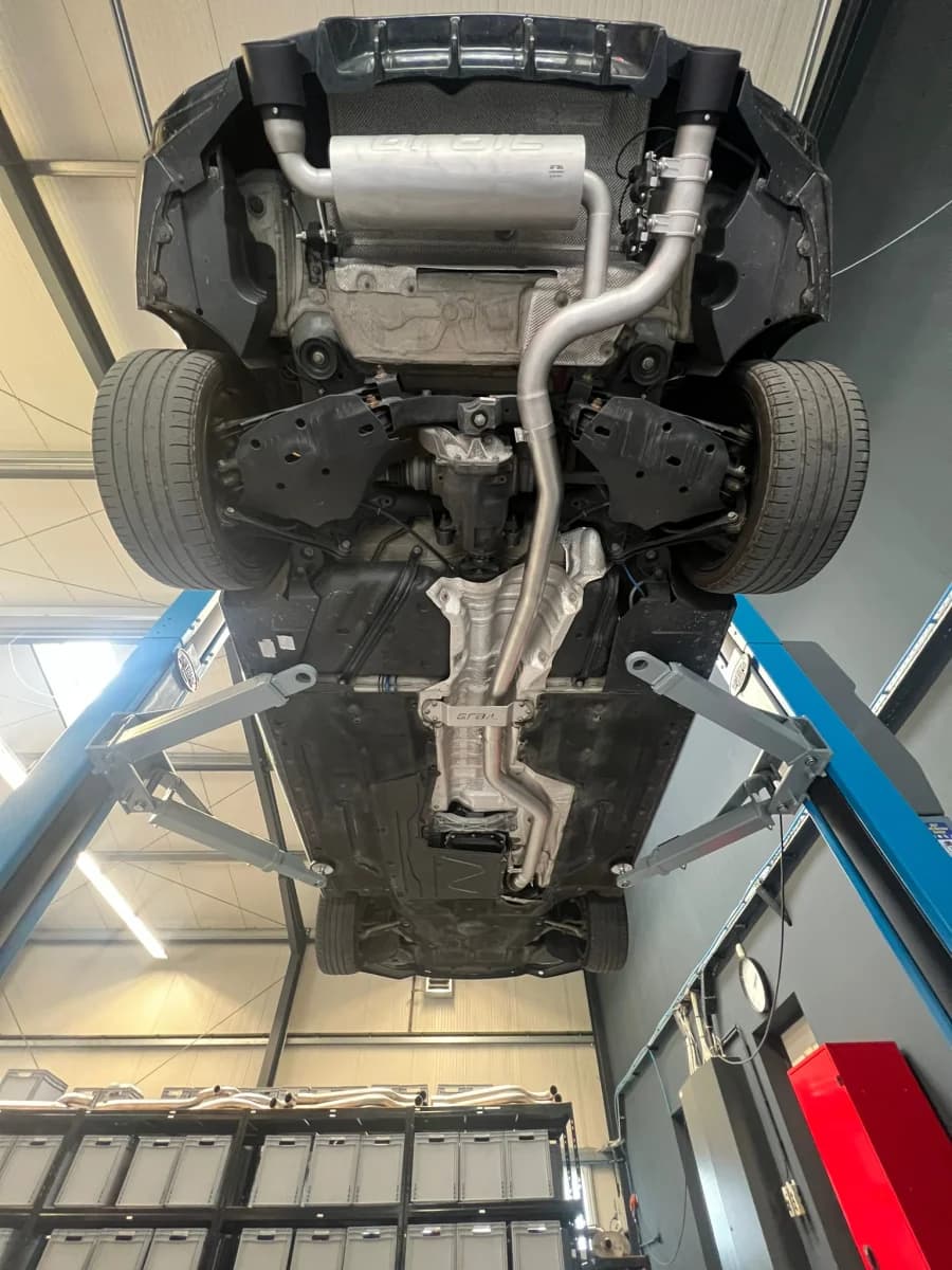 BMW M135i - GRAIL DUPLEX SPORT AUSPUFF ANLAGE AB KAT V.1 – Bild 2