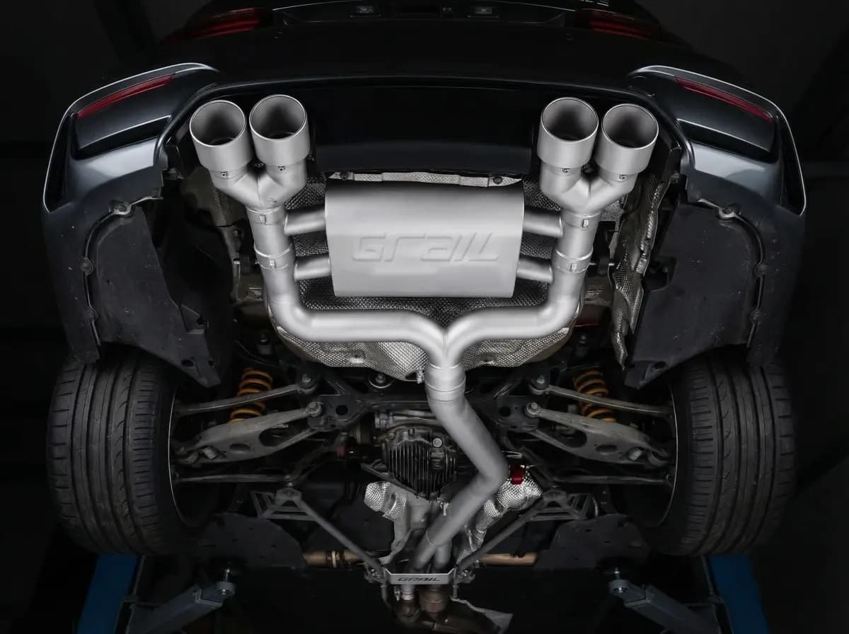 BMW M4 F83 - GRAIL DUPLEX SPORTAUSPUFF ANLAGE AB KAT Ø 89MM
