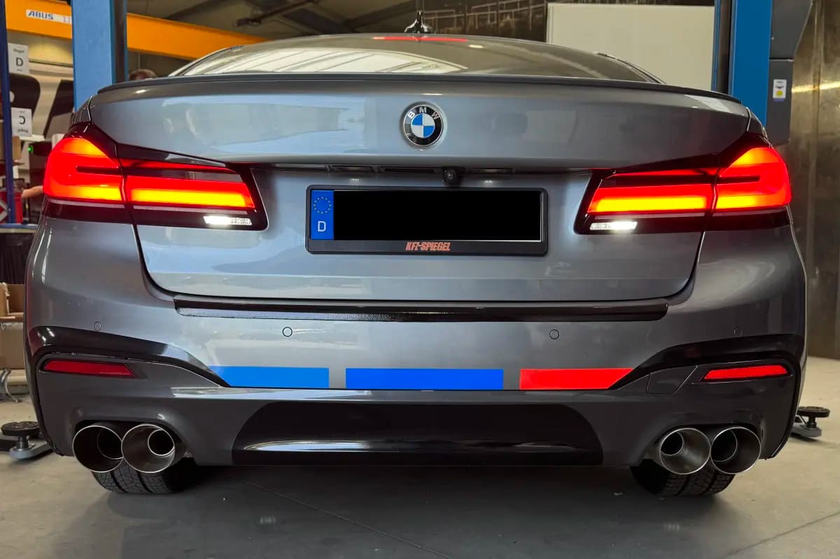BMW M550i xDrive - GRAIL DUPLEX SPORTAUSPUFF ANLAGE AB KAT – Bild 2