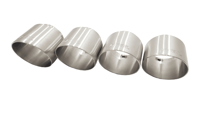 GRAIL EDELSTAHL ENDROHR SET 4 STÜCK V.2 – Bild 3