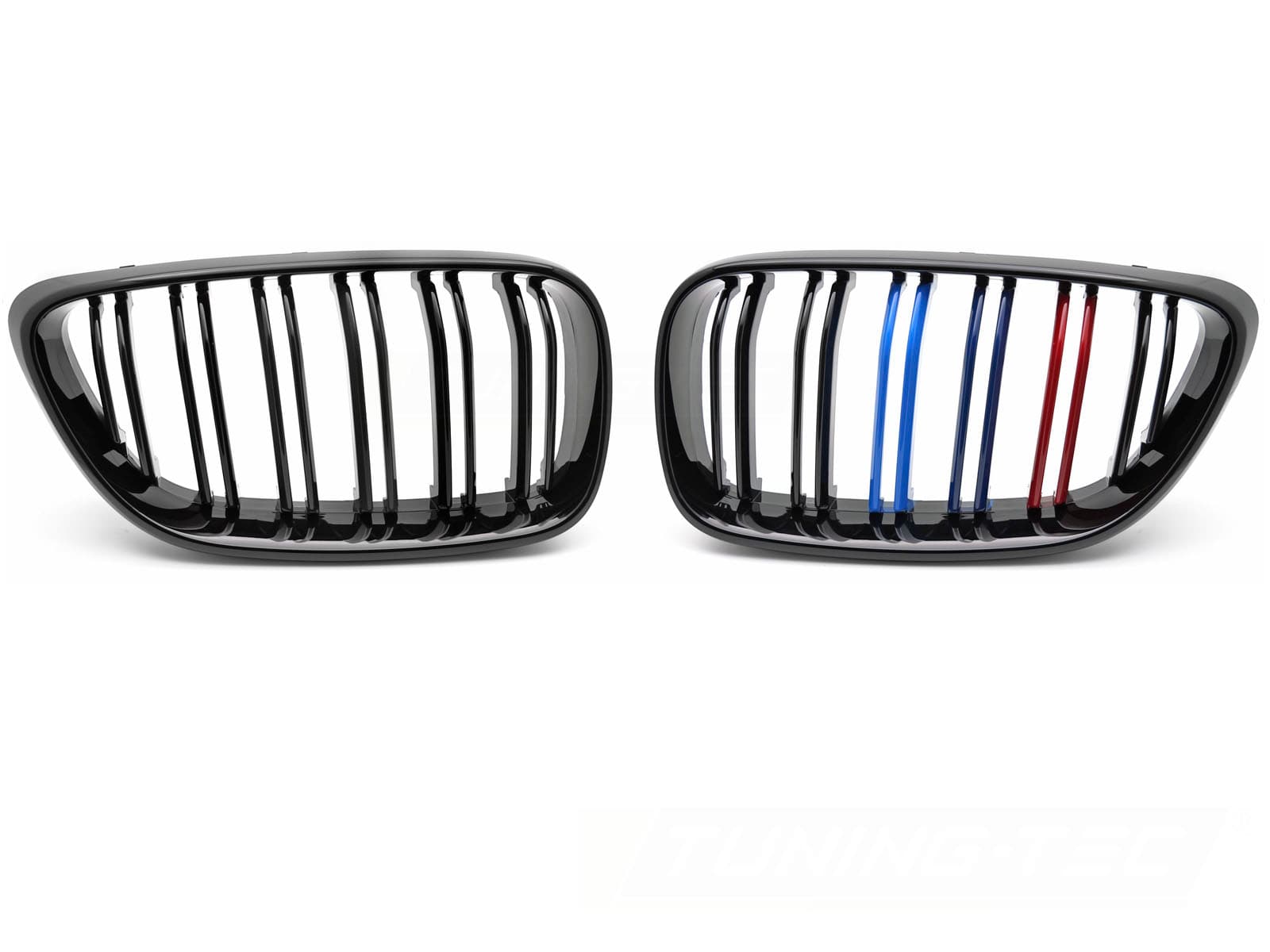 BMW F22 COUPE - SPORTGRILL GLANZ TRI-COLOR M PERFORMANCE OPTIK V.8