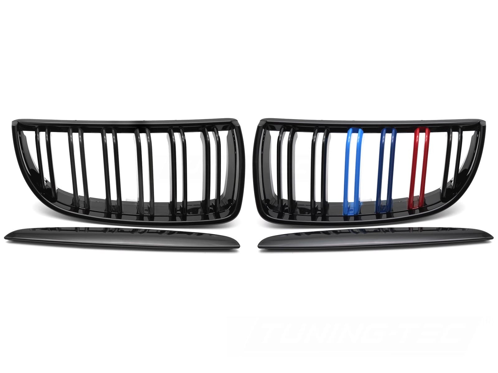 BMW E91 TOURING - GLANZ SPORTGRILL TRI-COLOR M PERFORMANCE OPTIK V.8