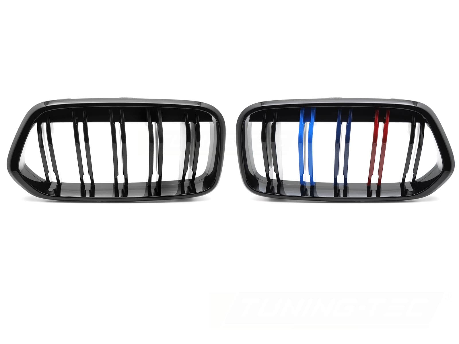 BMW X2 - SPORTGRILL GLANZ TRI-COLOR M PERFORMANCE OPTIK V.3