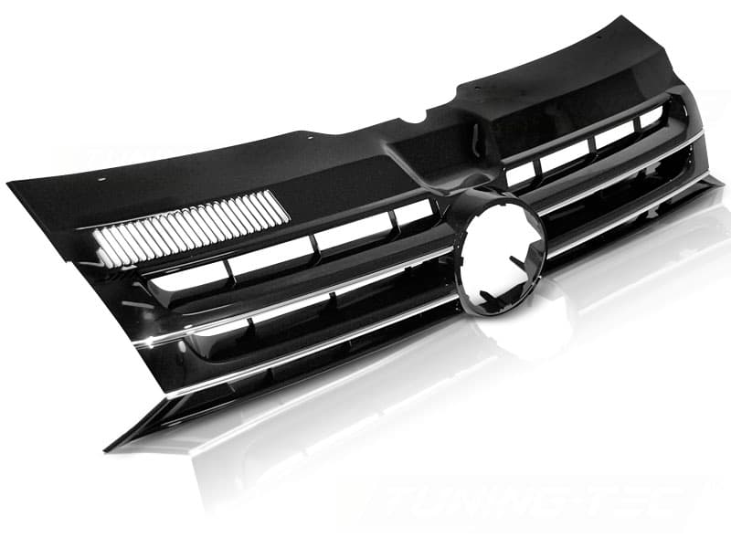 VW T5 FACELIFT - SPORTGRILL KÜHLERGRILL SCHWARZ CHROM – Bild 2