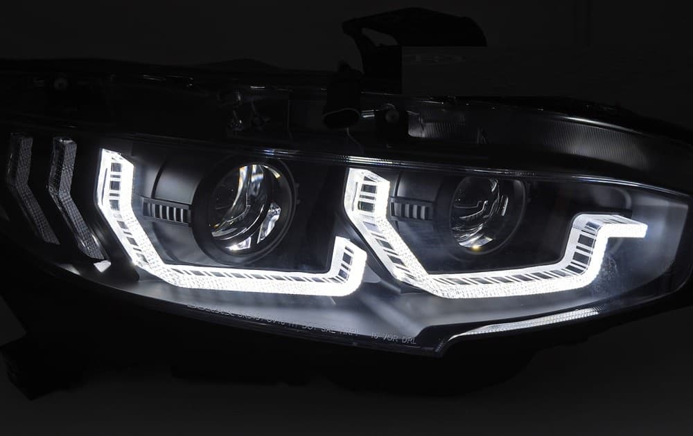 HONDA CIVIC 10 - LED DYNAMIC FRONT SCHEINWERFER – Bild 2