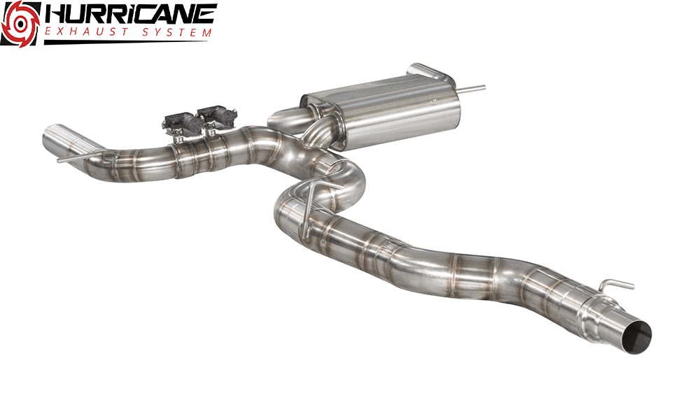 VW GOLF 7 R - HURRICANE Ø 89MM DUPLEX SPORTAUSPUFF ANLAGE – Bild 3