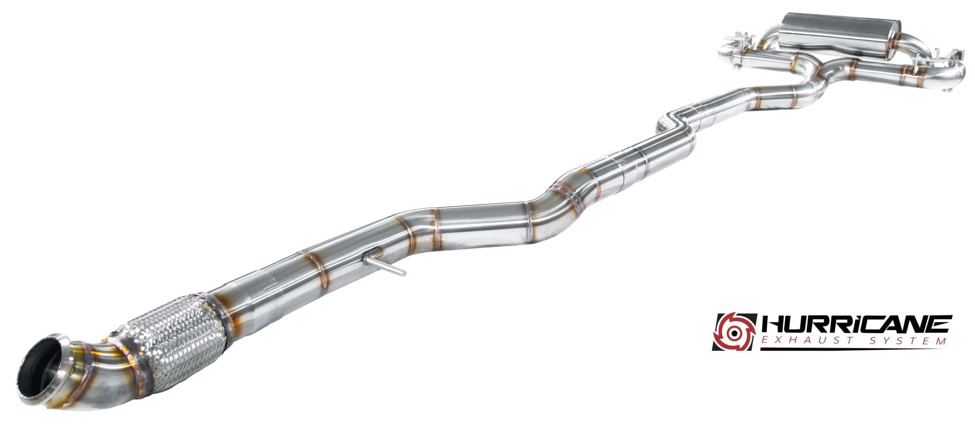 BMW M2 - HURRICANE DUPLEX AUSPUFF ANLAGE AB KATALYSATOR Ø 89MM – Bild 3
