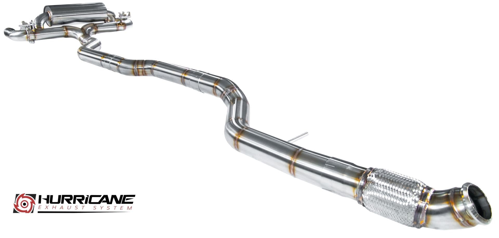 BMW M2 - HURRICANE DUPLEX AUSPUFF ANLAGE AB KATALYSATOR Ø 89MM – Bild 4