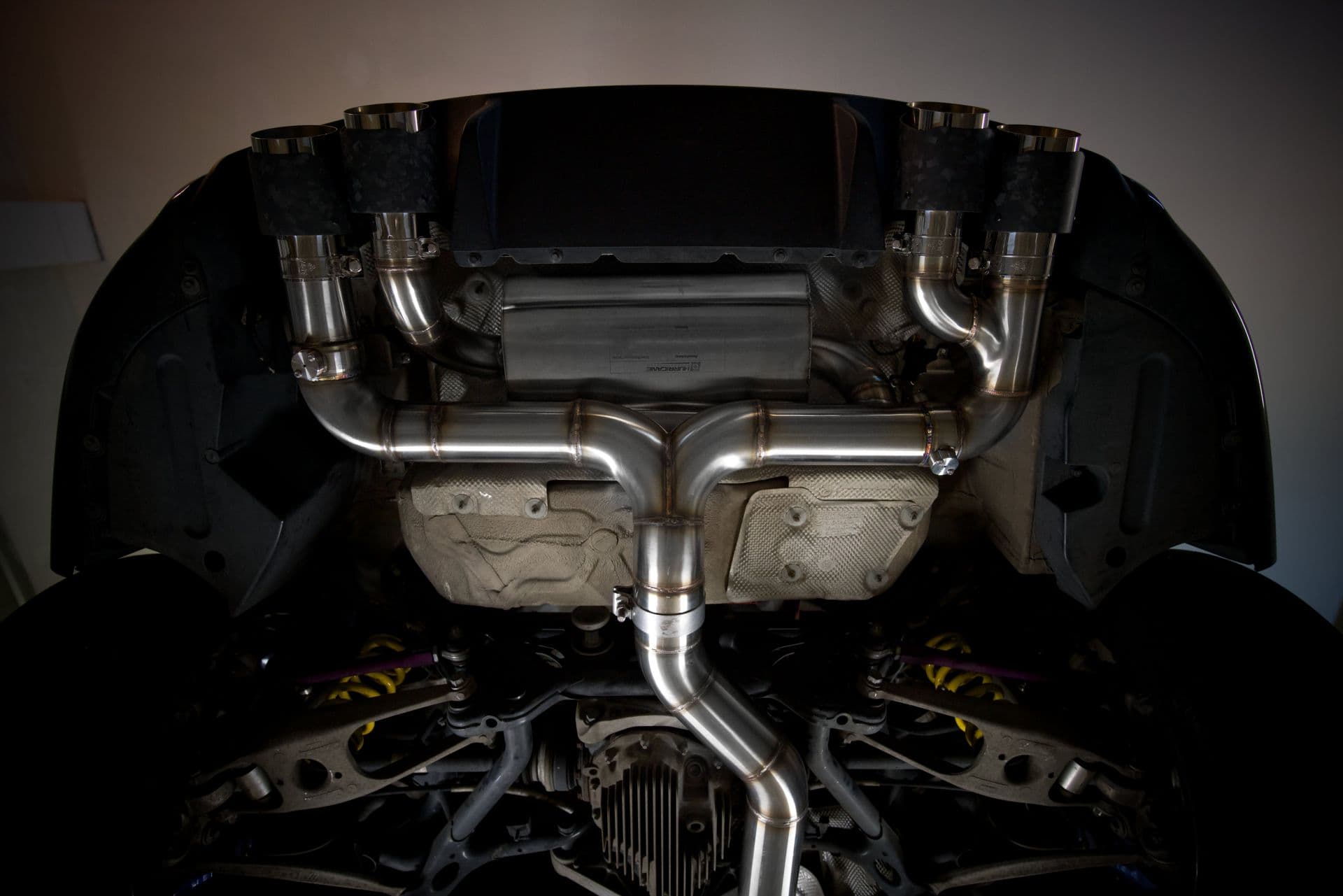 BMW M2 - HURRICANE DUPLEX AUSPUFF ANLAGE AB KATALYSATOR Ø 89MM – Bild 5