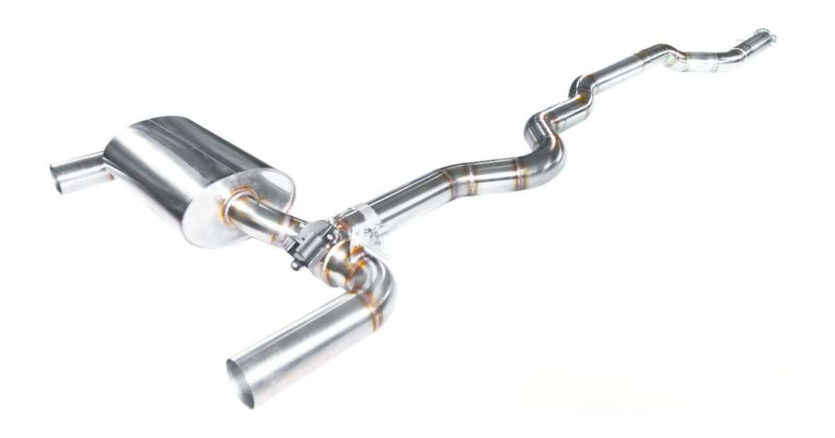 BMW 440i - HURRICANE DUPLEX AUSPUFF ANLAGE AB KATALYSATOR Ø 89MM