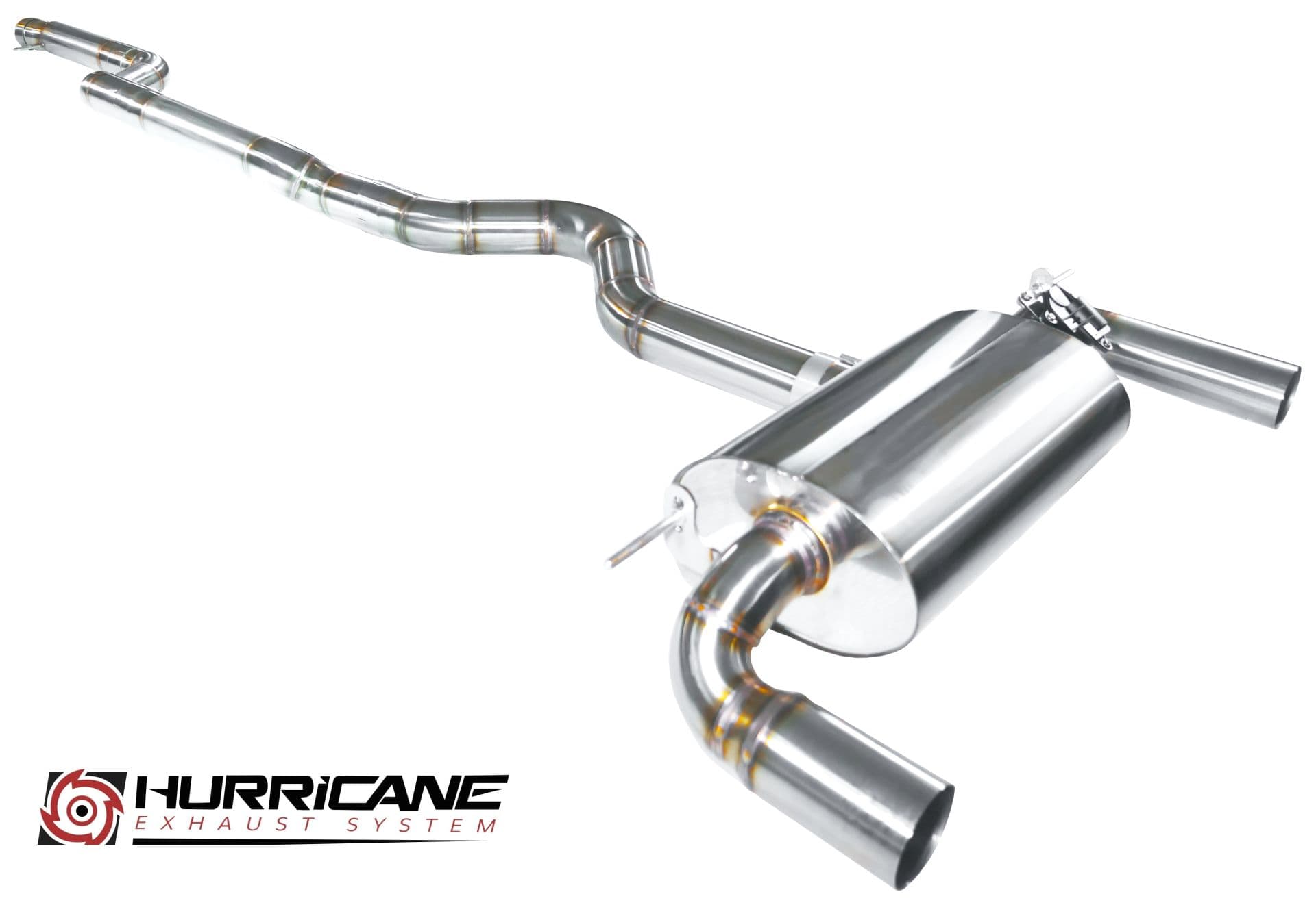 BMW 440i - HURRICANE DUPLEX AUSPUFF ANLAGE AB KATALYSATOR Ø 89MM – Bild 2
