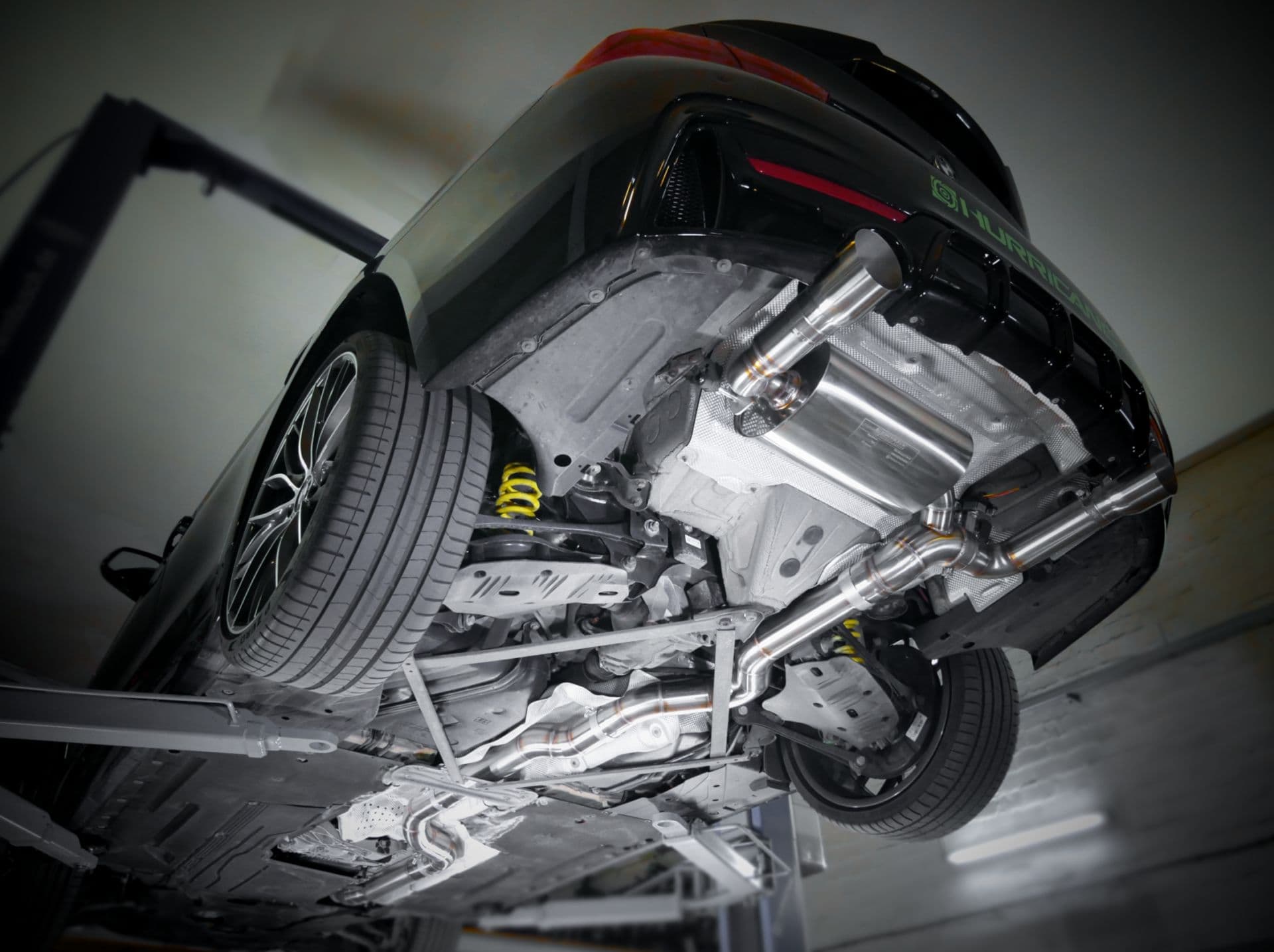 BMW 440i - HURRICANE DUPLEX AUSPUFF ANLAGE AB KATALYSATOR Ø 89MM – Bild 5