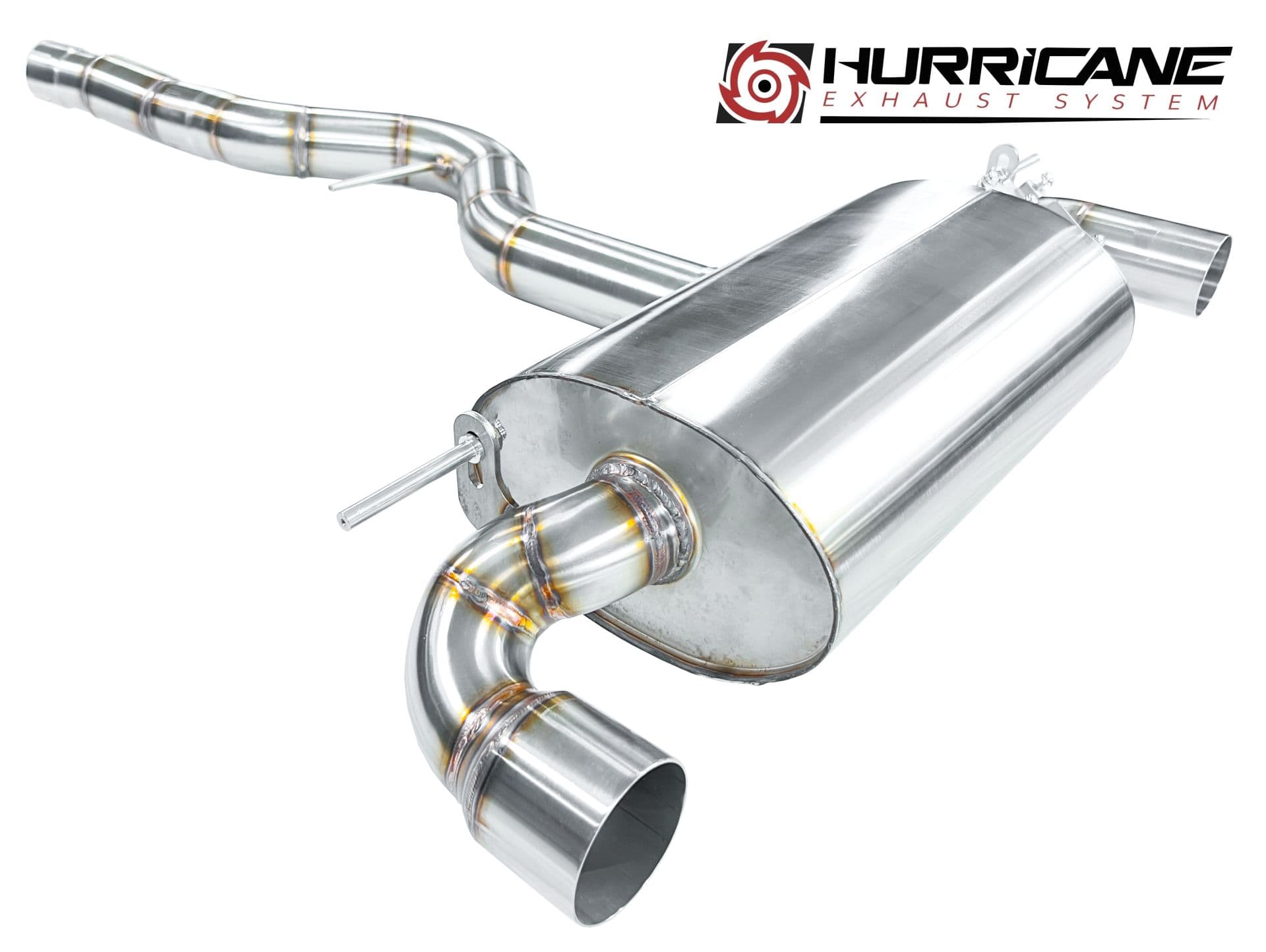 BMW M140i xDrive - HURRICANE DUPLEX AUSPUFF ANLAGE AB OPF Ø 89MM – Bild 2