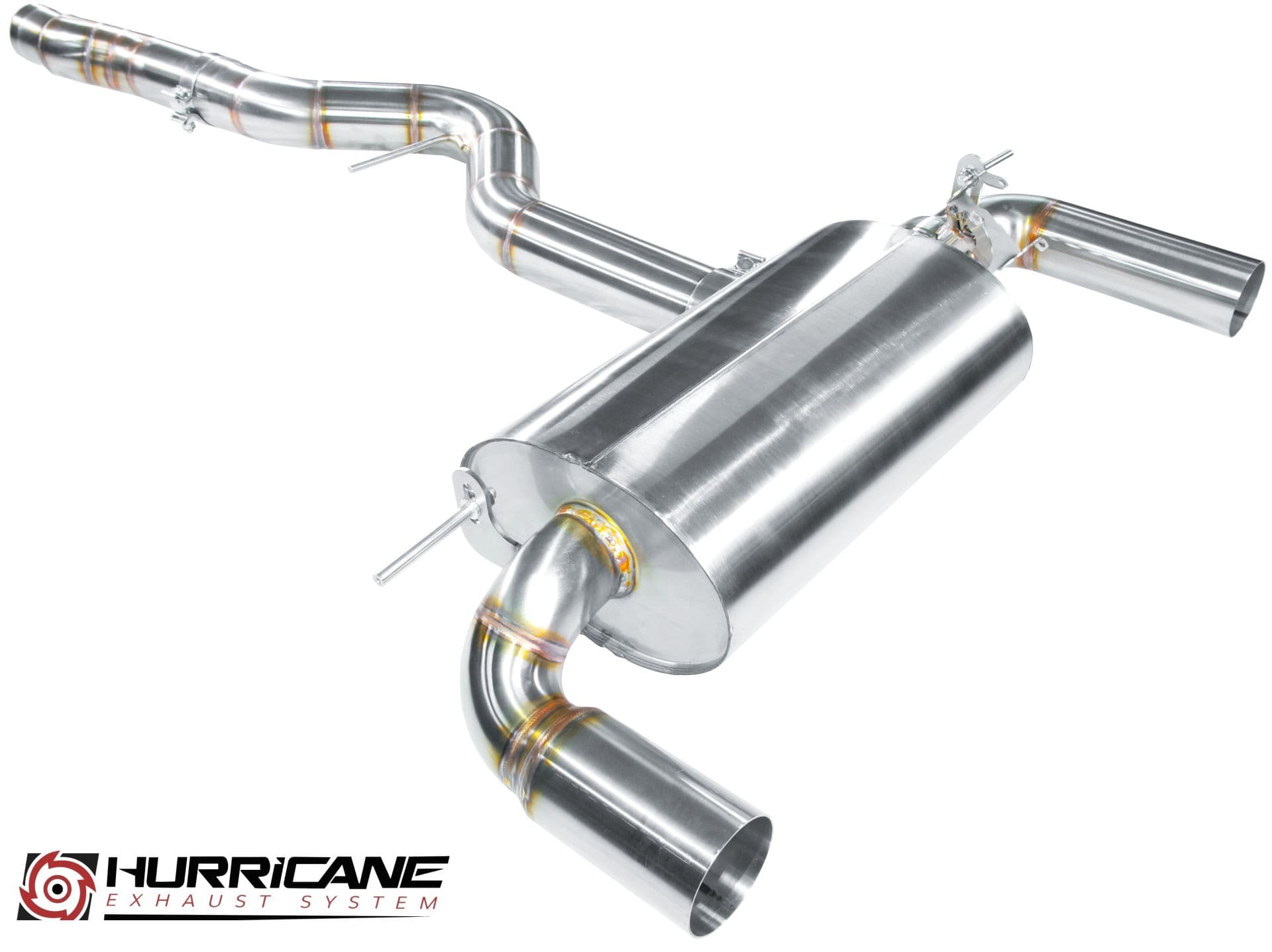 BMW 440ix - HURRICANE DUPLEX AUSPUFF ANLAGE AB OPF Ø 89MM – Bild 2
