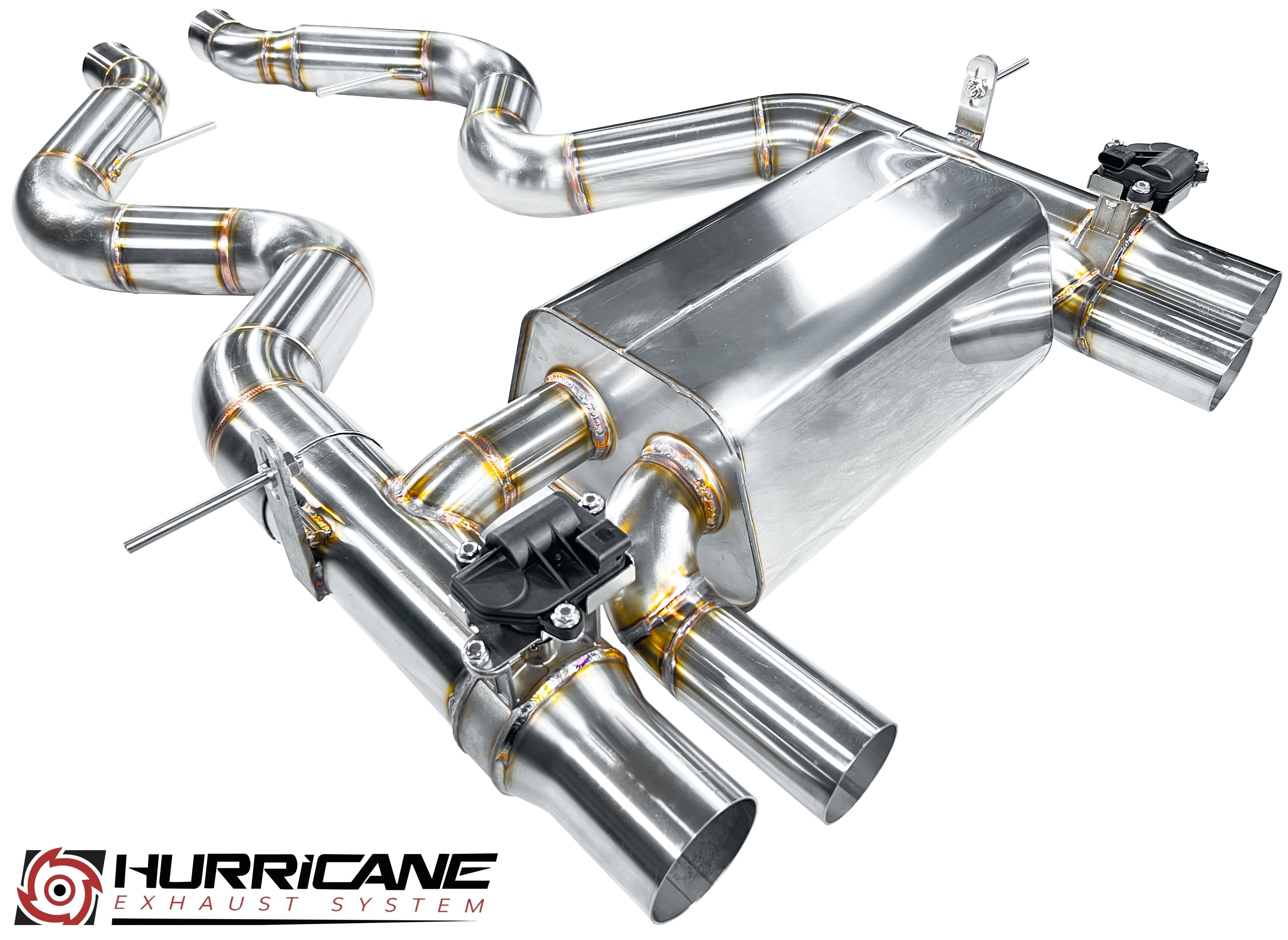 BMW M3 - HURRICANE DUPLEX SPORTAUSPUFF ANLAGE Ø 89MM – Bild 3