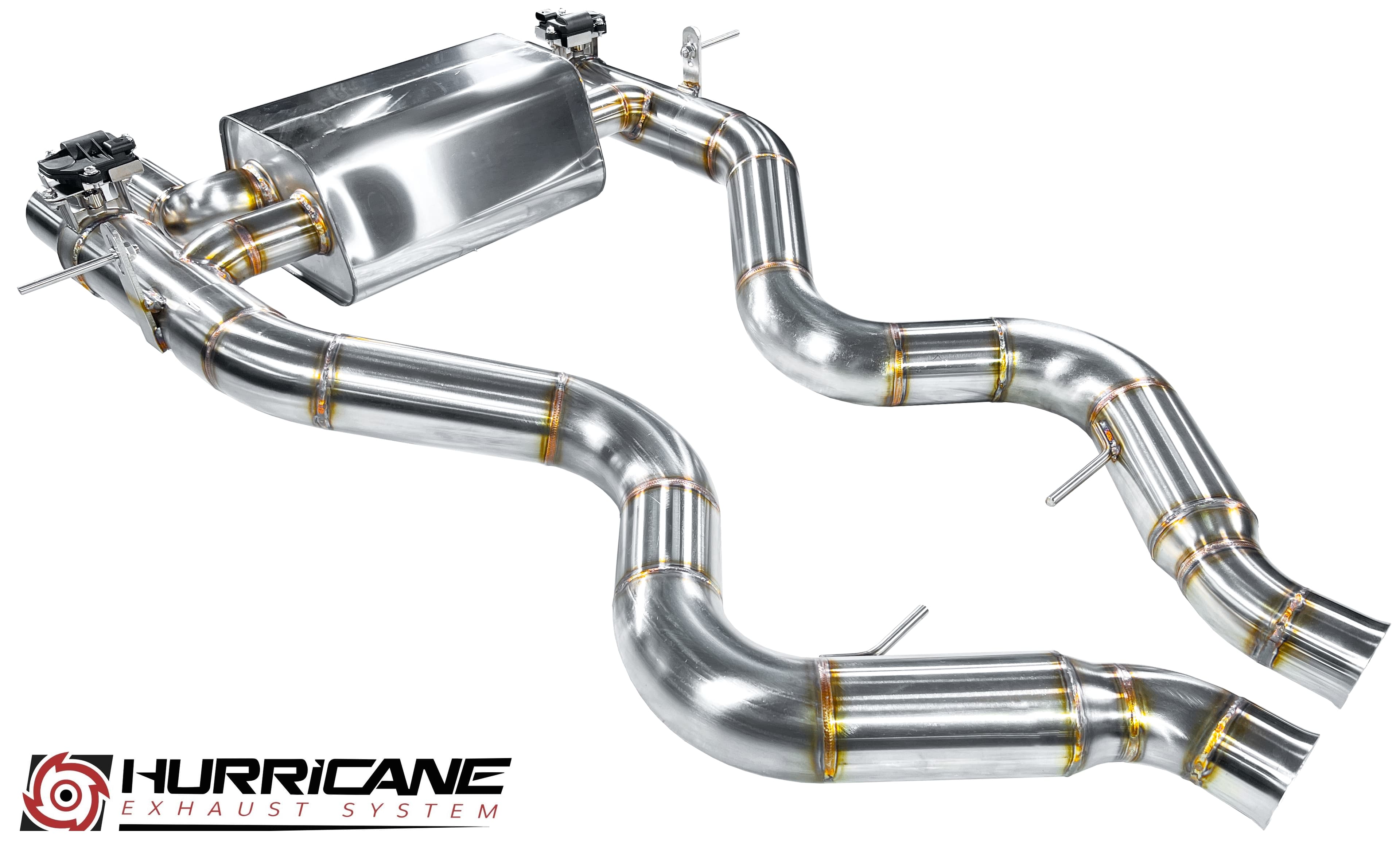 BMW M3 - HURRICANE DUPLEX SPORTAUSPUFF ANLAGE Ø 89MM – Bild 4