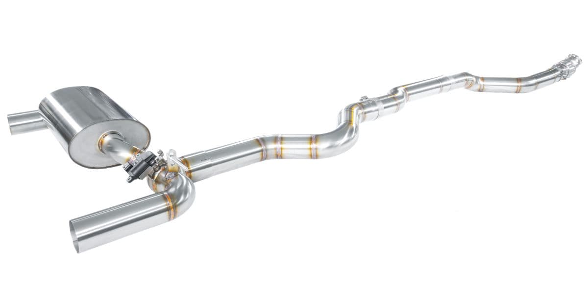 BMW M235i - HURRICANE DUPLEX AUSPUFF ANLAGE AB KATALYSATOR Ø 89MM