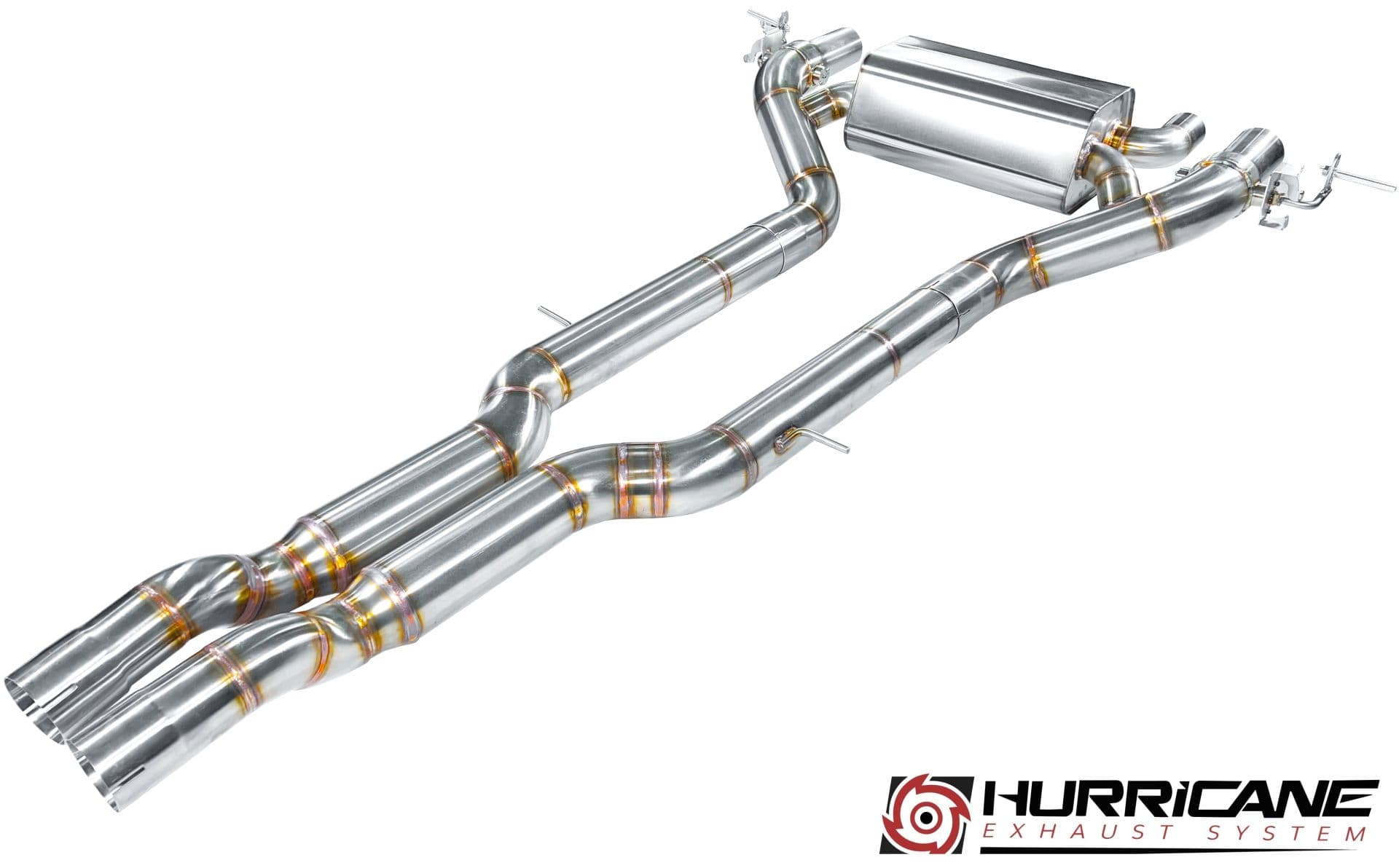 BMW M2 - HURRICANE DUPLEX AUSPUFF ANLAGE AB OPF Ø 89MM – Bild 2