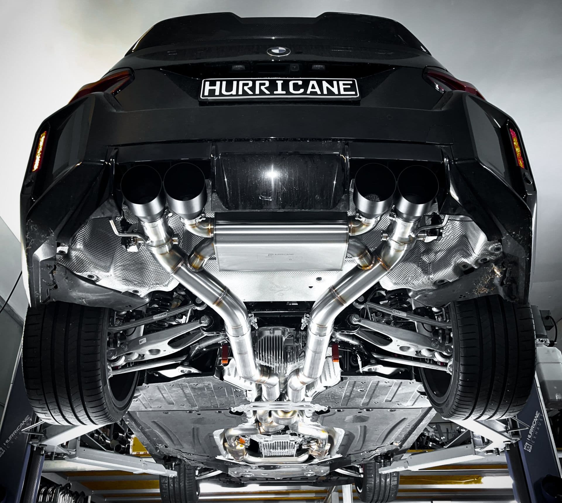 BMW M2 - HURRICANE DUPLEX AUSPUFF ANLAGE AB OPF Ø 89MM – Bild 4