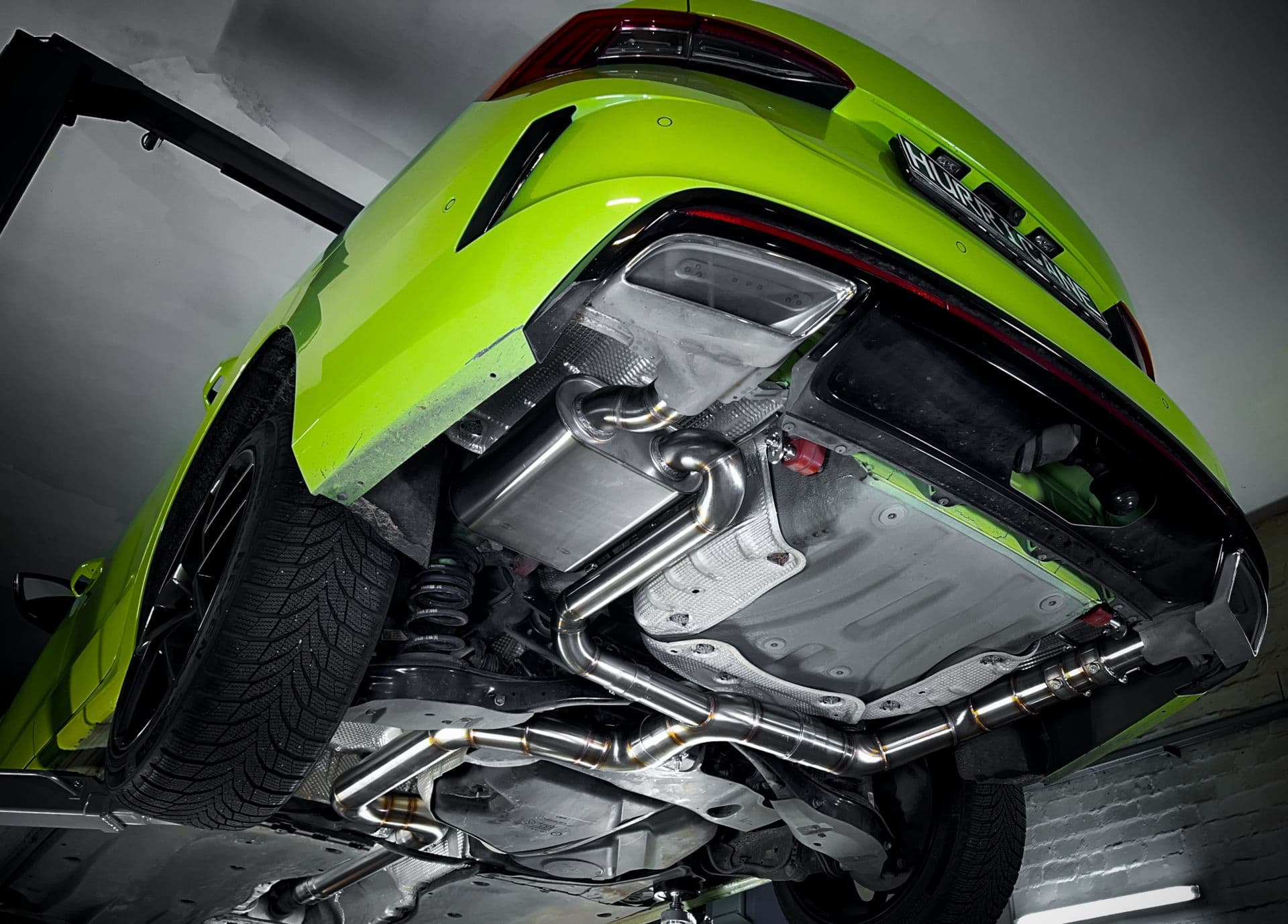 SKODA OCTAVIA RS - HURRICANE DUPLEX SPORTAUSPUFF ANLAGE AB OPF – Bild 4