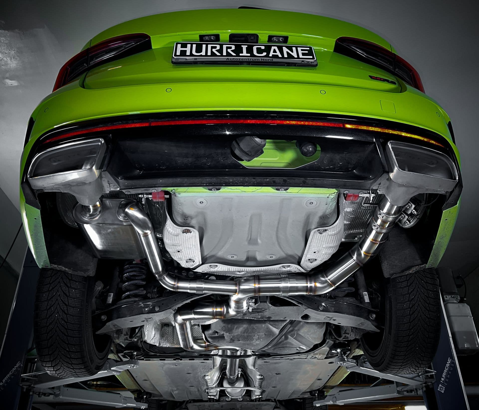 SKODA OCTAVIA RS - HURRICANE DUPLEX SPORTAUSPUFF ANLAGE AB OPF – Bild 5
