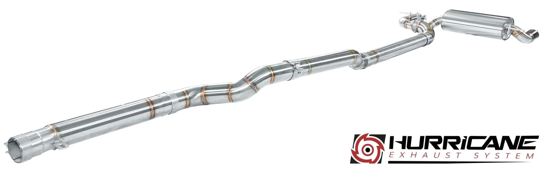 BMW M240i - HURRICANE DUPLEX AUSPUFF ANLAGE AB KATALYSATOR Ø 89MM – Bild 3