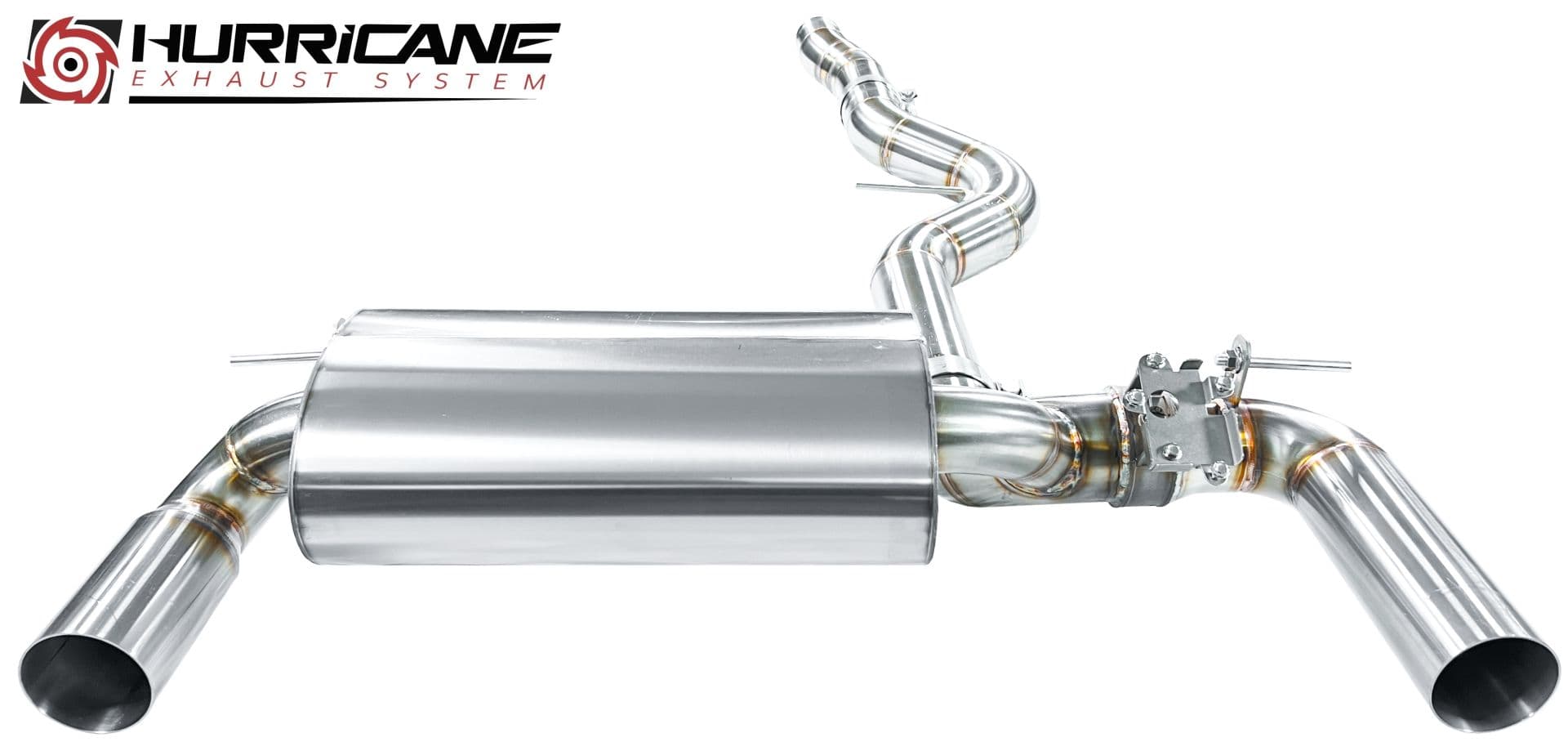 BMW M240i - HURRICANE DUPLEX AUSPUFF ANLAGE AB OPF Ø 89MM – Bild 5