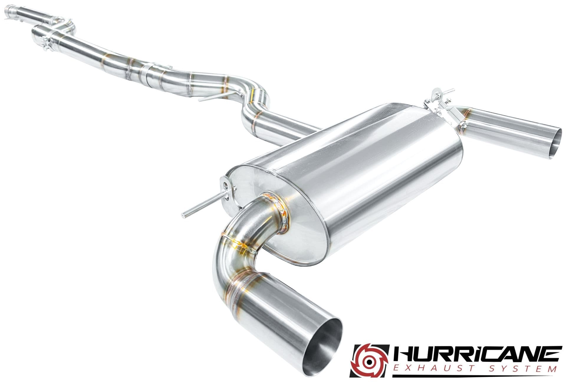 BMW M240i - HURRICANE DUPLEX AUSPUFF ANLAGE AB KATALYSATOR Ø 89MM – Bild 2