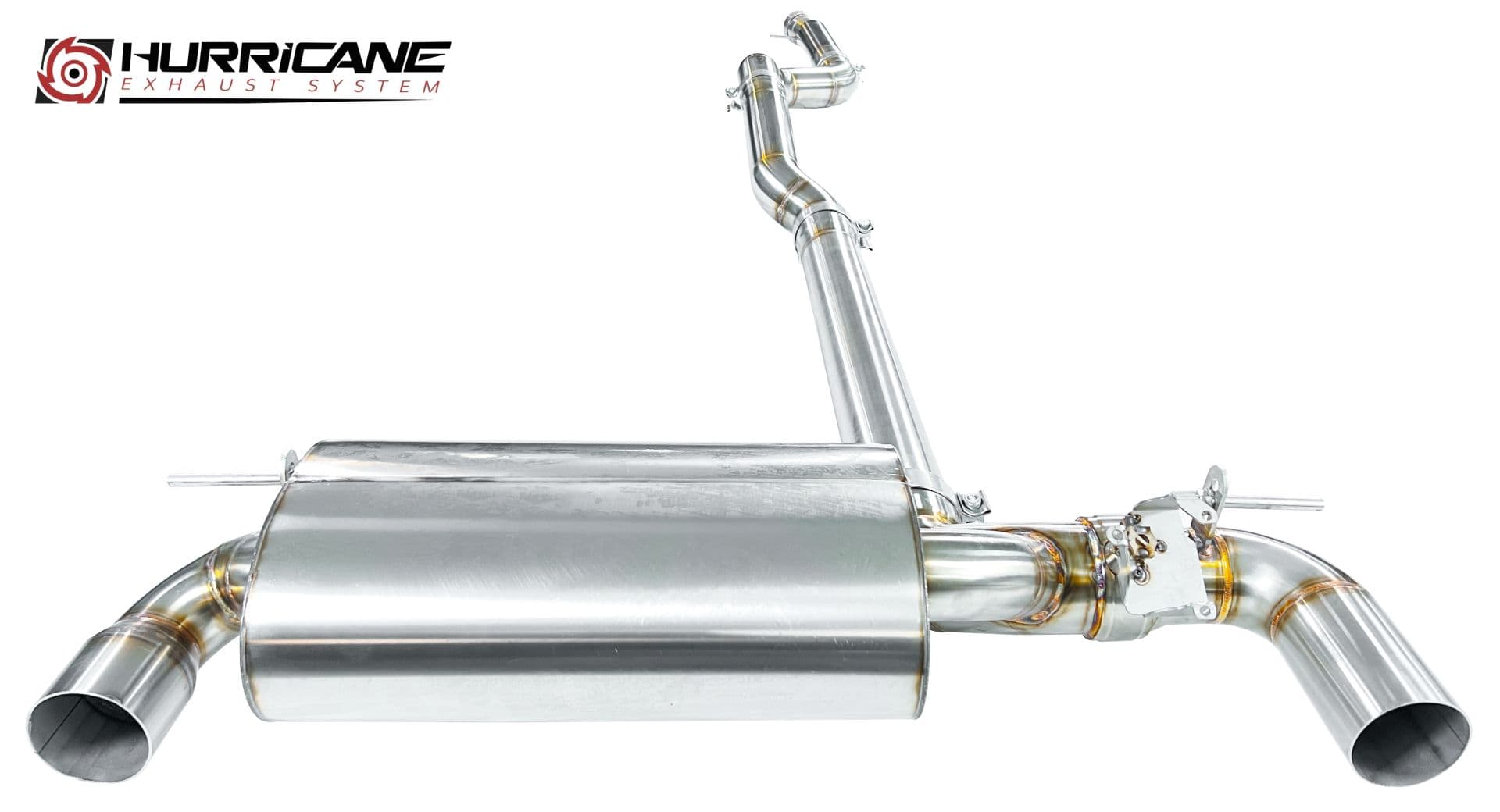BMW M140i xDrive - HURRICANE DUPLEX AUSPUFF ANLAGE AB KATALYSATOR Ø 89MM – Bild 4