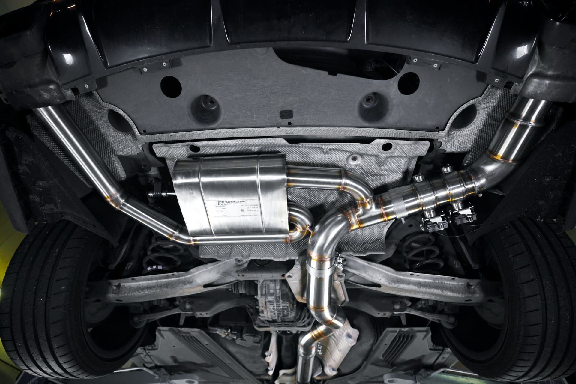 MERCEDES CLA 45 AMG - HURRICANE DUPLEX AUSPUFF ANLAGE AB KAT – Bild 5
